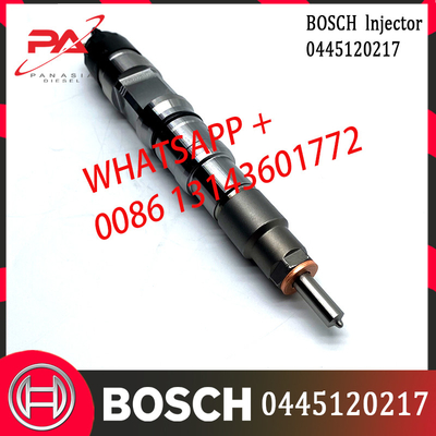 Bosch รถขุดเครื่องยนต์หัวฉีดน้ำมันเชื้อเพลิงดีเซล 0445120217 0986435526 51101006064