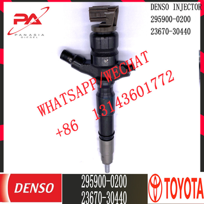 DENSO ดีเซลคอมมอนเรล Injector 295900-0200 สำหรับ TOYOTA 23670-30440