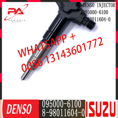 DENSO ดีเซลคอมมอนเรลหัวฉีด 095000-6100 สำหรับ ISUZU 8-98011604-0