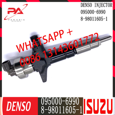 DENSO ดีเซลคอมมอนเรลหัวฉีด 095000-6990 สำหรับ ISUZU 8-98011605-1