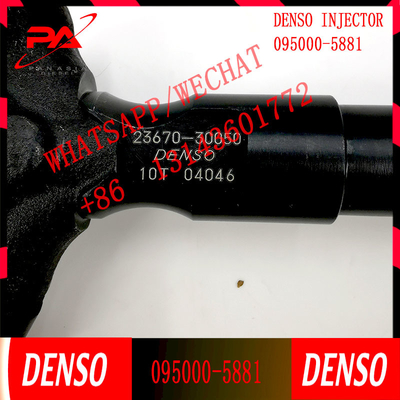 DXM DENS หัวฉีด Common Rail Injector 23670-30050 095000-5881/0950005881 5881 หัวฉีดสำหรับ DENSO 2KD-FTV