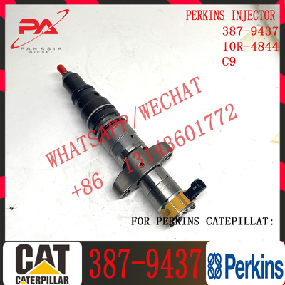 C-A-T Excavator Parts หัวฉีดน้ำมันเชื้อเพลิงดีเซล 387-9437 10R4844 สำหรับเครื่องยนต์ C-A-Terpillar C9