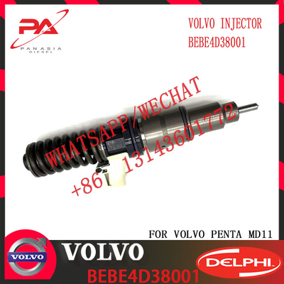 4 Pins หัวฉีดเชื้อเพลิงดีเซล 21586282 หัวฉีดเชื้อเพลิงคอมมอนเรล BEBE4D38001 สำหรับ VO-LVO PENTA MD11