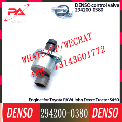 DENSO Control Valve 294200-0380 Regulator SCV Valve 294200-0380 สําหรับ โตโยต้า RAV4 แทรคเตอร์ S450