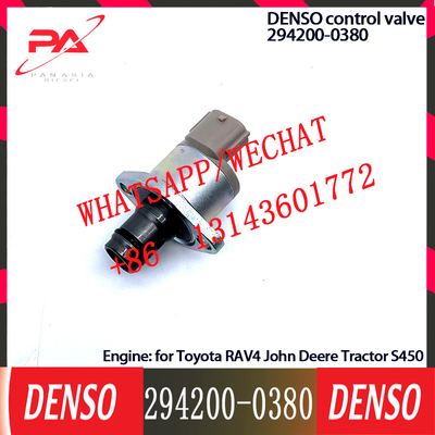 DENSO Control Valve 294200-0380 Regulator SCV Valve 294200-0380 สําหรับ โตโยต้า RAV4 แทรคเตอร์ S450