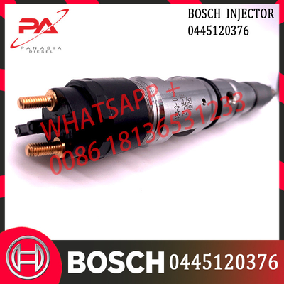 Doosan 40090300104 เครื่องยนต์หัวฉีดน้ำมันเชื้อเพลิง Assy 0445120376 คอมมอนเรล Injector