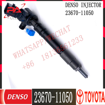 หัวฉีดน้ำมันเชื้อเพลิงแบบคอมมอนเรล 23670-11050 2367011050 สำหรับ Denso Toyota