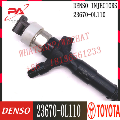 หัวฉีดน้ำมันเชื้อเพลิงดีเซล 23670-0L110 สำหรับ Denso Toyota 2KD FTV Engine 295050-0810