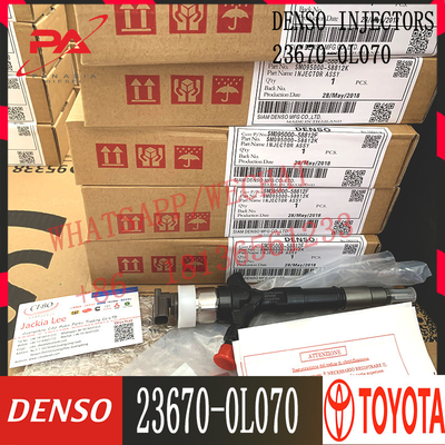 23670-0L070 Disesl เครื่องยนต์หัวฉีดน้ำมันเชื้อเพลิง 095000-8740 095000-7761 สำหรับ Toyota HILUX 2KD 23670-0L070
