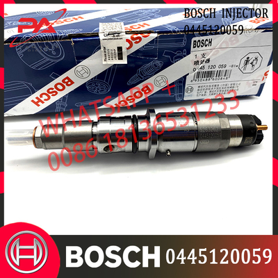 Bosch หัวฉีดคอมมอนเรลดีเซล 0445120059 สำหรับ Komatsu Cummins SAA6D107E-1 3976372